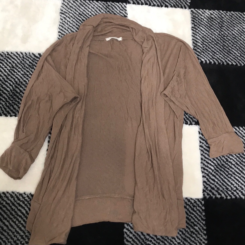 Tan Cardigan